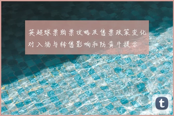 英超球票购票攻略及售票政策变化对入场与转售影响和防黄牛提示